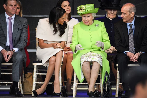 The Duchess Of Sussex Undertakes Her First Official Engagement With Queen Elizabeth II