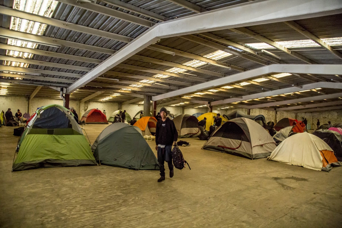 Migrantes centroamericanos EU Tijuana