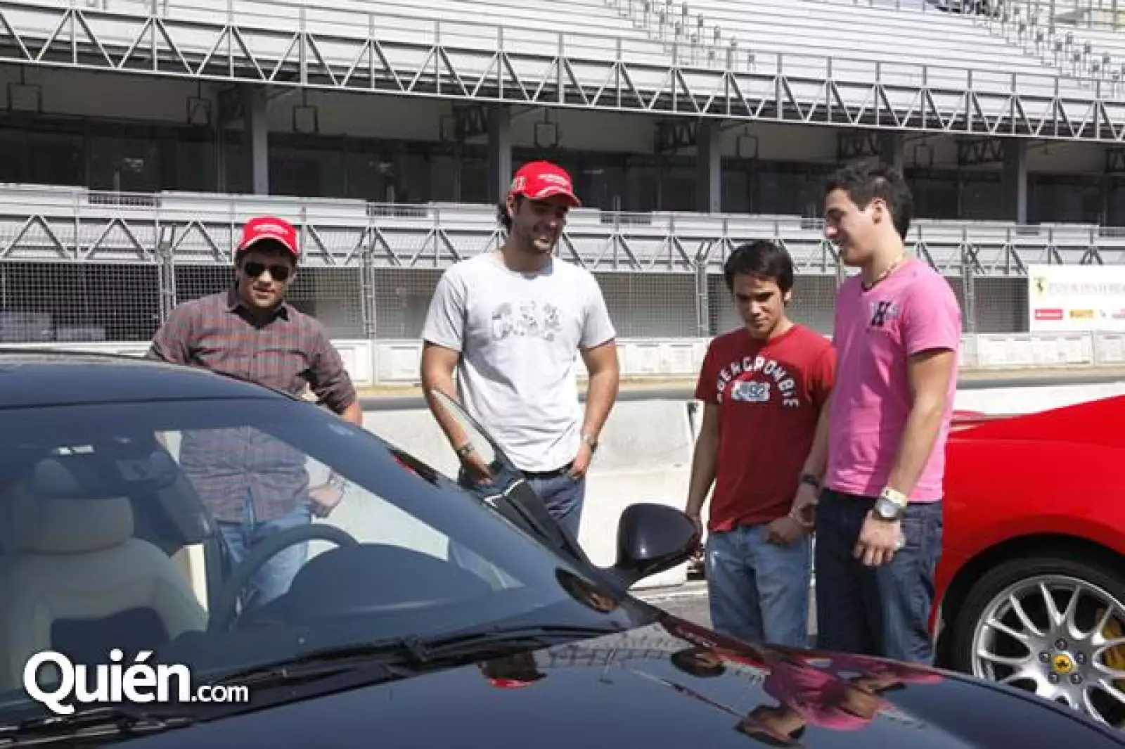 Rodrigo y Adán Pacanins,Javier Gordillo y Alejandro Méndez