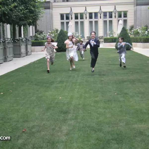 Primera comunión Anyk y Axel Madrazo