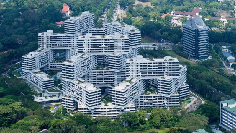 The Interlace (2008-13) por OMA y Ole Scheeren en Singapur