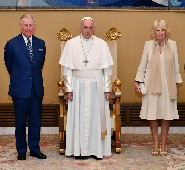 The Prince Of Wales And Duchess Of Cornwall Visit Vatican City