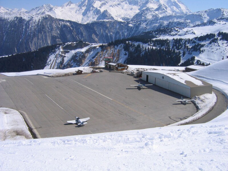 Aeropuerto Courchevel