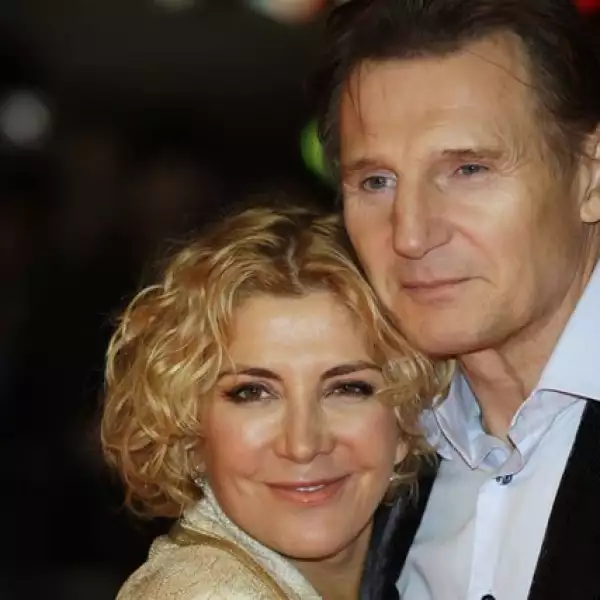 La química entre Natasha y Liam fue instantánea y siempre se apoyaron mutuamente. Aquí el año pasado durante la alfombra roja del Festival de Cine de Londres.
