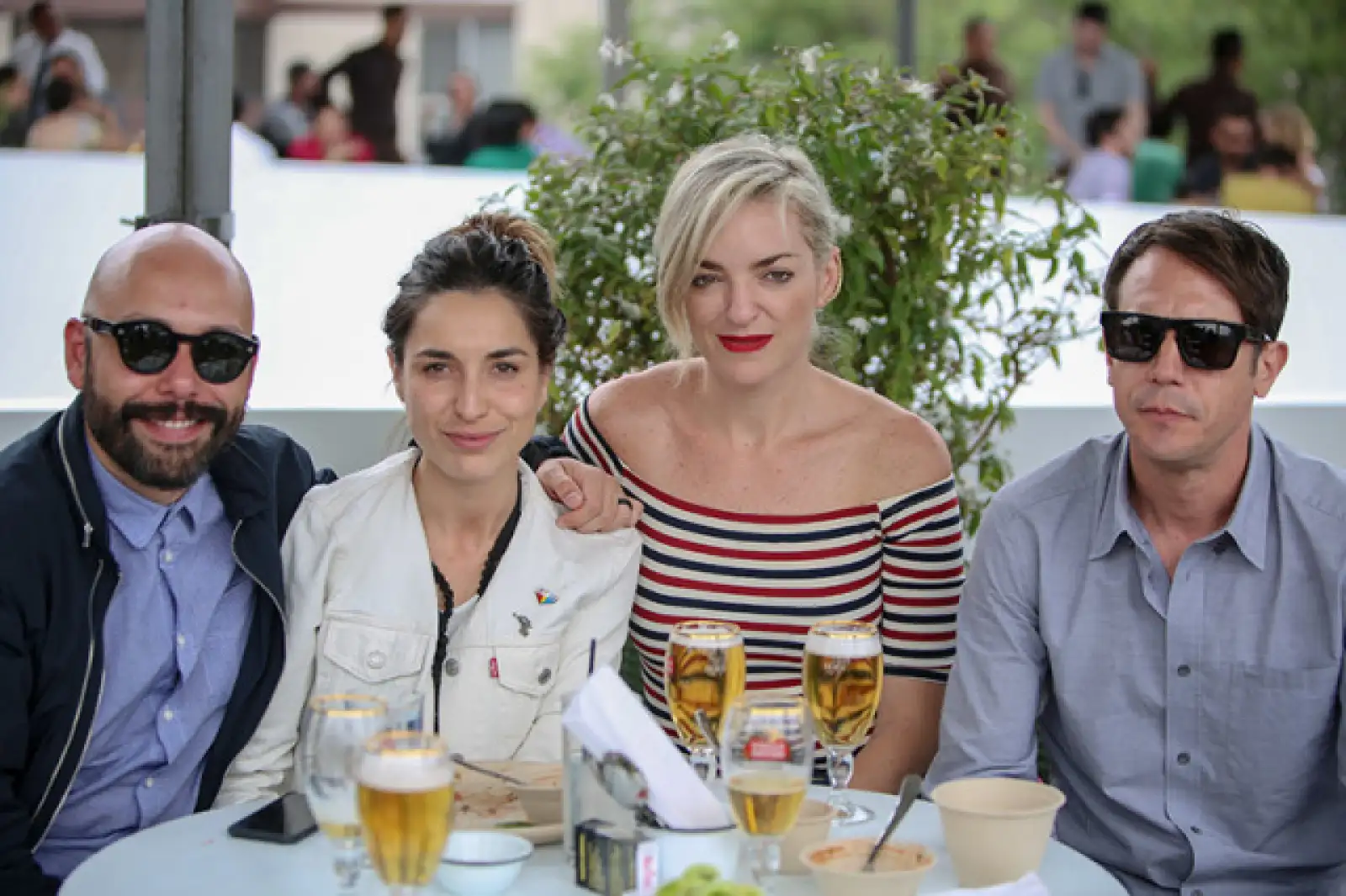 Oliver Castro, Alexis Madero, Gabriela Fajer y Christian Murguía