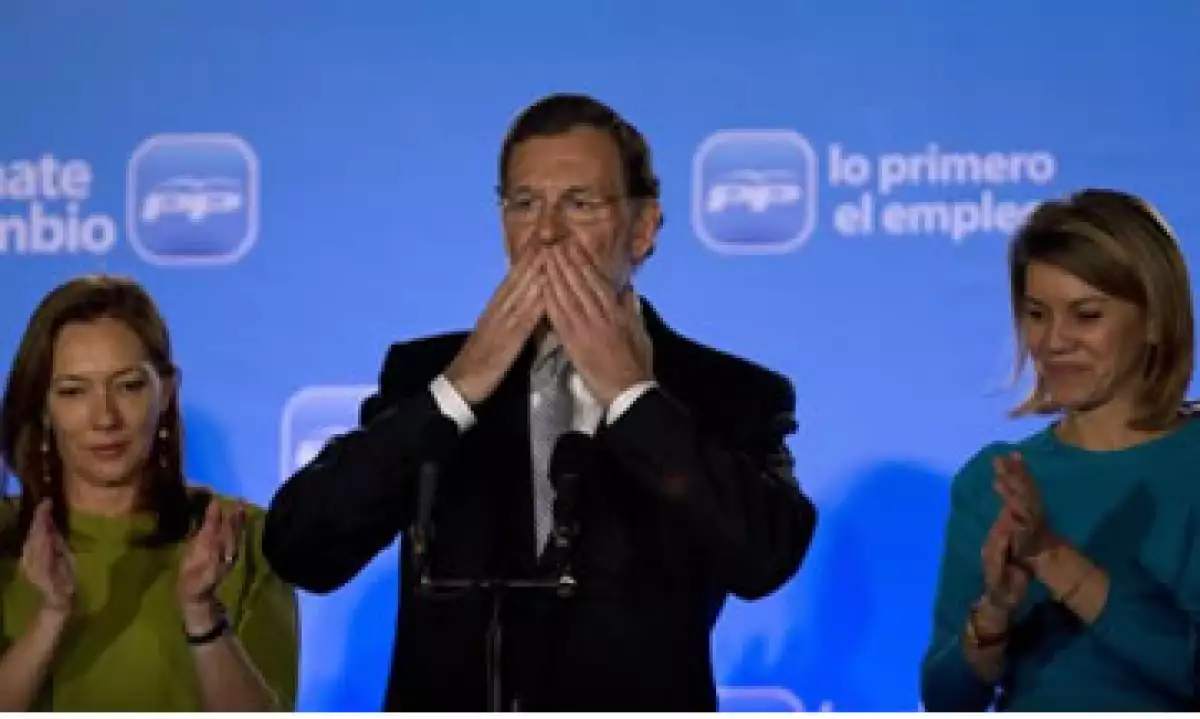 La victoria de Rajoy representa un castigo para los socialistas. (Foto: AP)