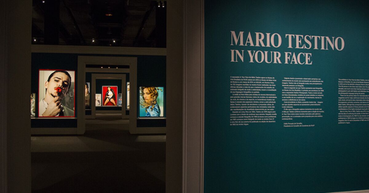 IN YOUR FACE, lo último de Mario Testino