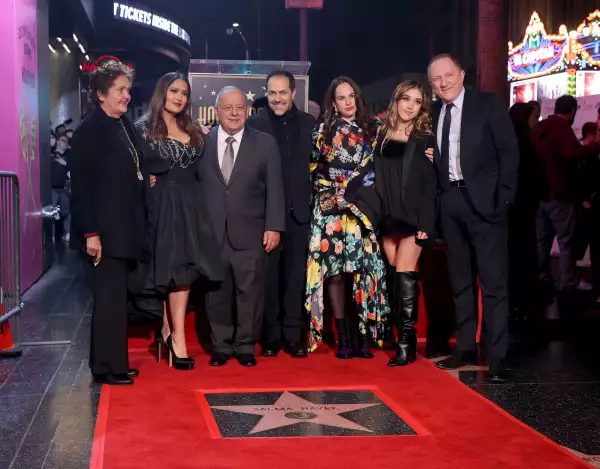 Salma Hayek Pinault Honored With Star On The Hollywood Walk Of Fame