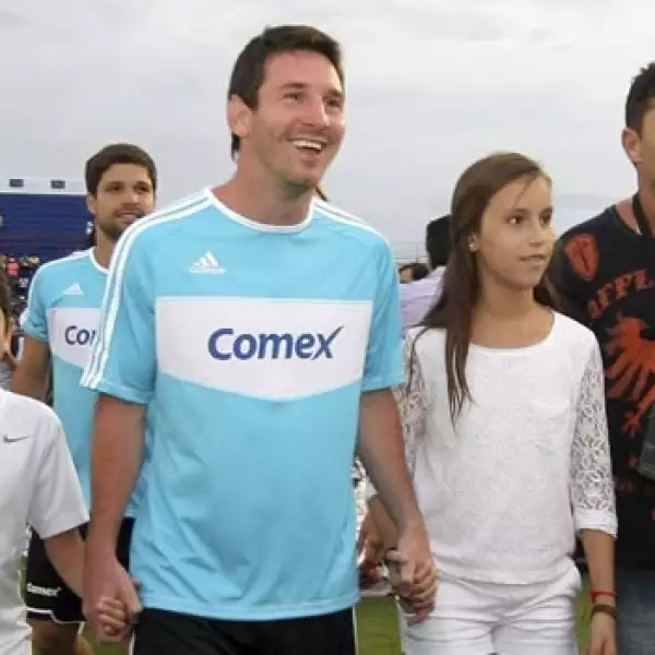 Lionel Messi da conferencia de prensa
