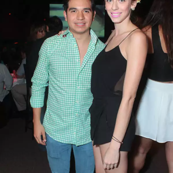 Gustavo Gallegos y Amanda Peña