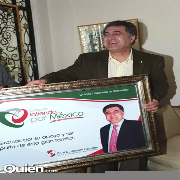 Embajador de Líbano Hichm Hamdan