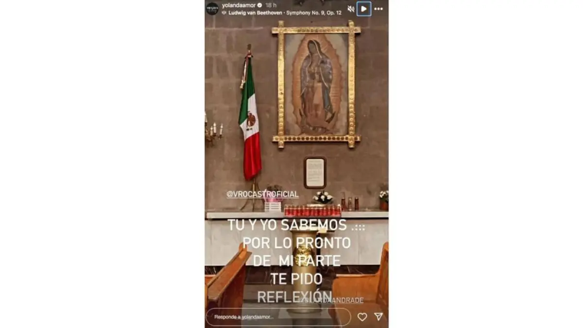 Mensaje de Yolanda Andrade 