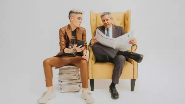 Maca Carriedo y Javier Garza son los conductores de Expansión Daily.