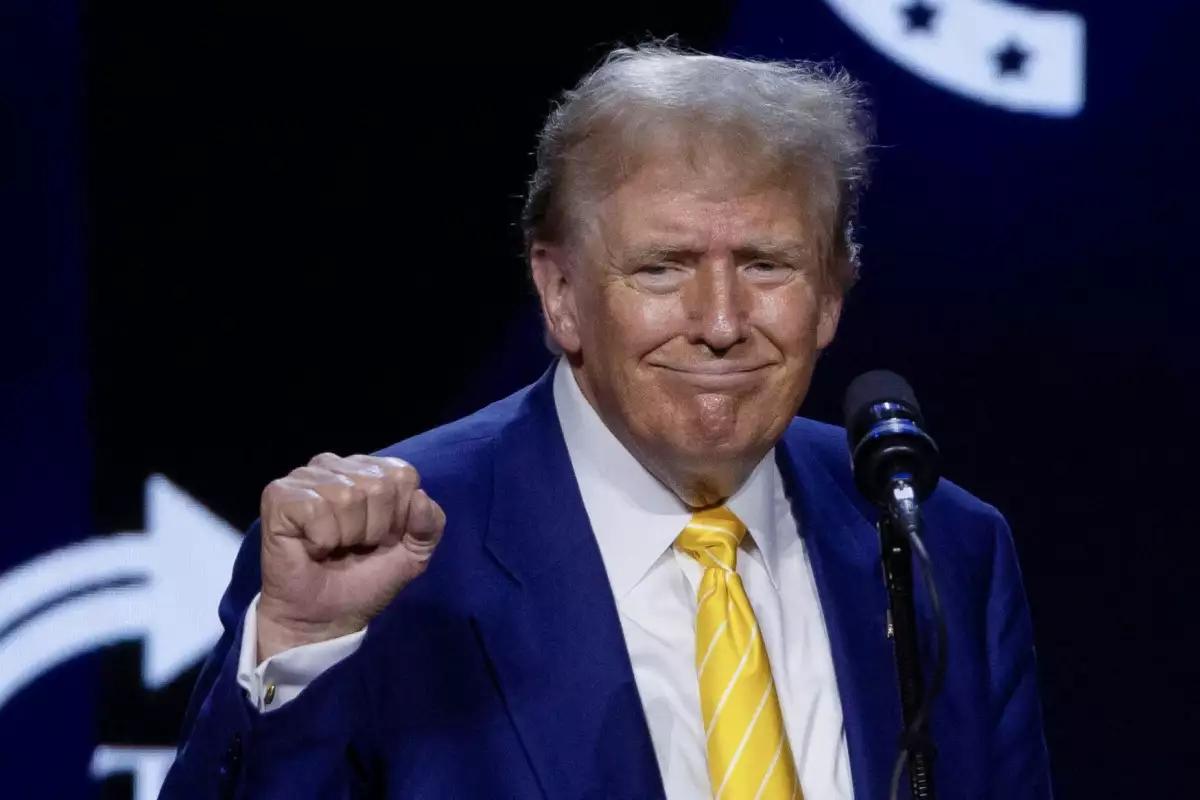 Trump se presenta como "criptopresidente" en un acto en San Francisco