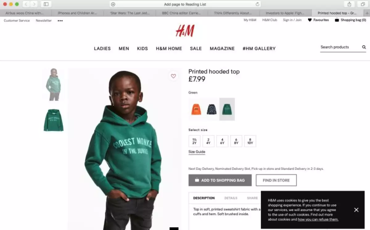 Campaña H&M.