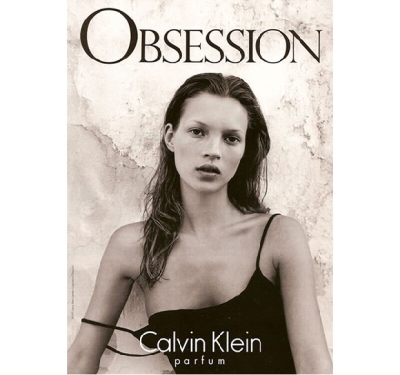 Una de las inolvidables campañas de Kate Moss.