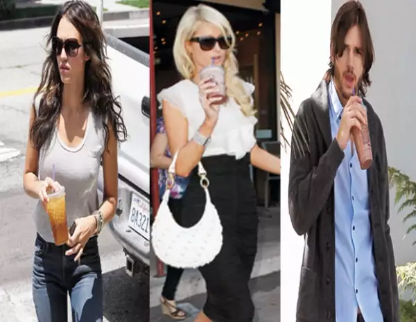 Jessica Alba, Paris Hilton y Ashton Kutchner, son algunos de los famosos que no dudan en vivistar Coffee Bean.