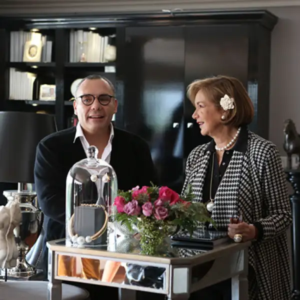 Daniel Espinosa y Guadalupe Loaeza