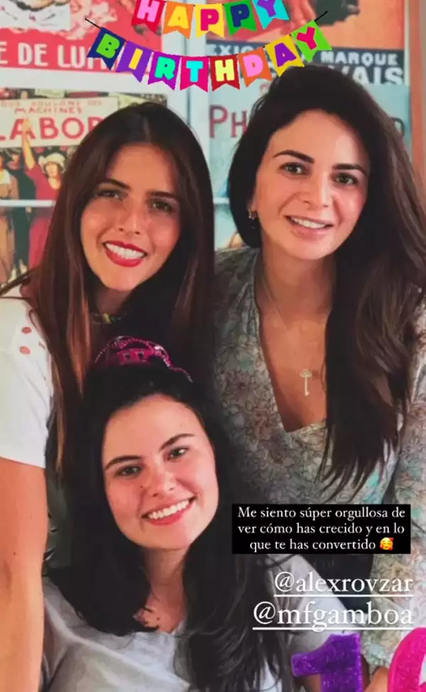 Claudia Álvarez,  María Fernanda Gamboa y Alexandra Rovzar