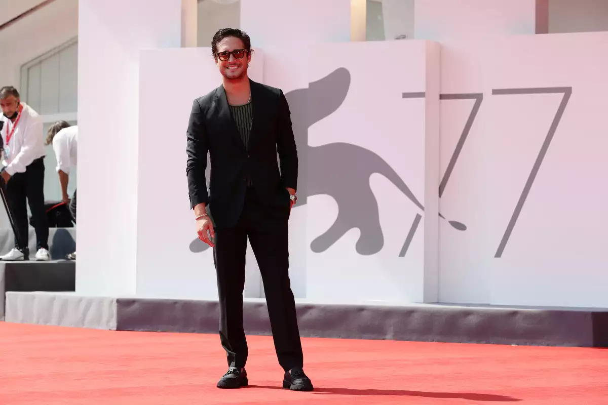 Diego Boneta en Salvatore Ferragamo