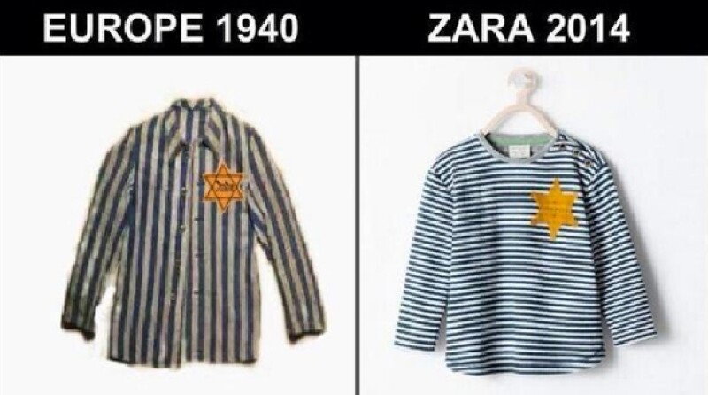 Grupo Inditex se vio obligado a sacar del mercado un diseño para bebés que era muy semejante a las camisetas que debieron usar los judíos durante la II Guerra Mundial.