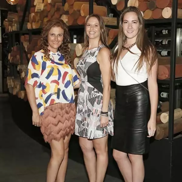 Ericka Ulrich,Sara Hadid y Fernanda Larrea