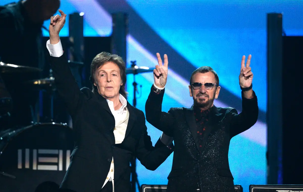 Paul Mccartney y Ringo Star 