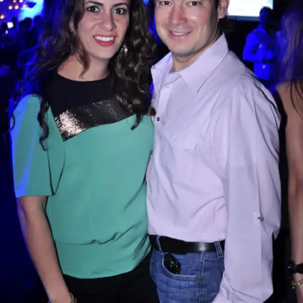 Michelle Andonie de Garza y Javier Garza