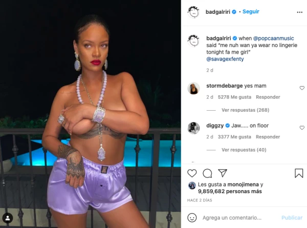 Rihanna.