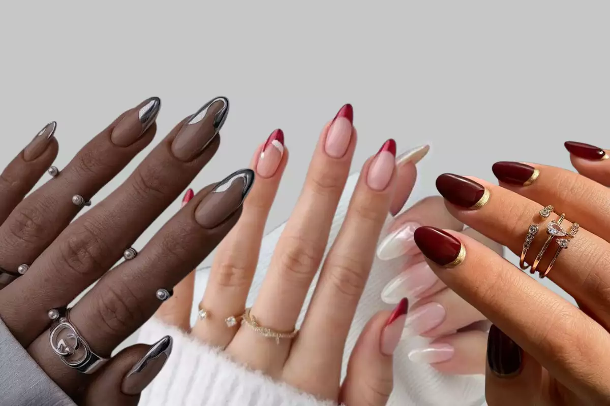 uñas para navidad