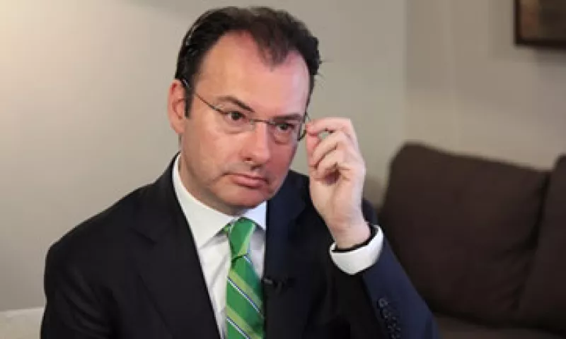 Why propose reforms if you don´t think there is a great chance that they´d be approved?, says Finance secretary Luis Videgaray. (Foto: Diego Macías)
