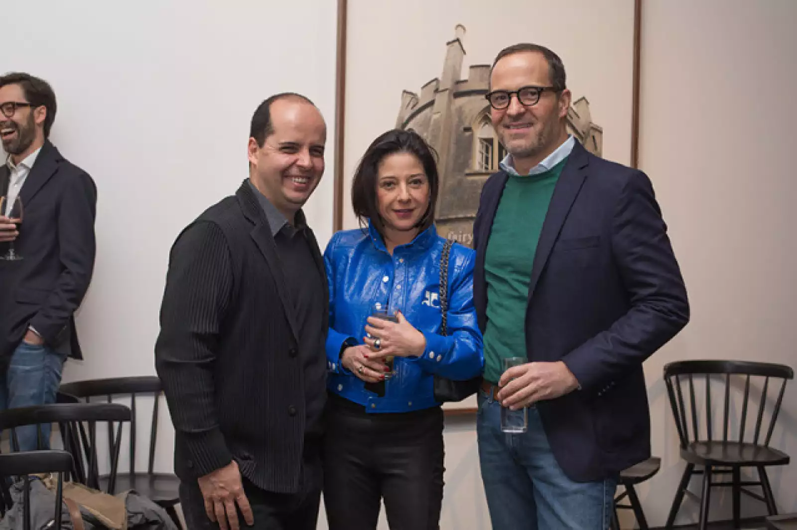 Jaime Gorospe, Joaquina Saldívar y Javier Arredondo