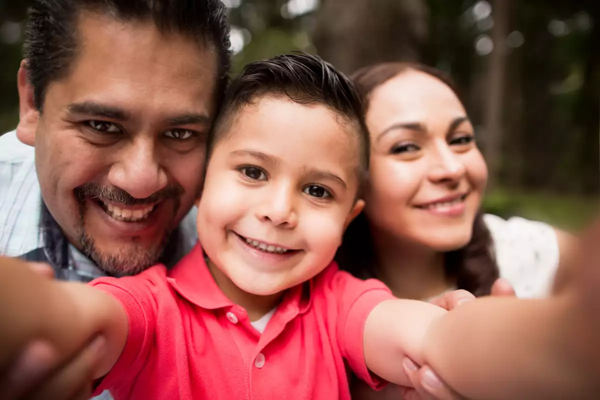 Familia mexicanas.