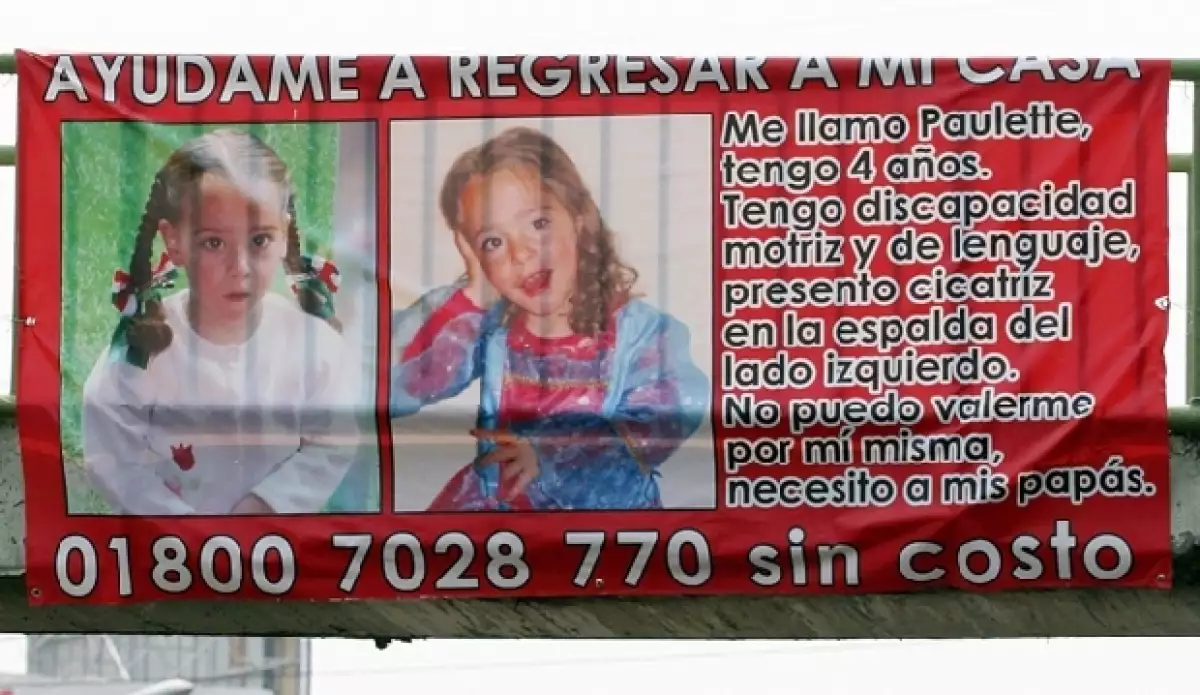 Paulette desapareció de su propio hogar en marzo pasado.