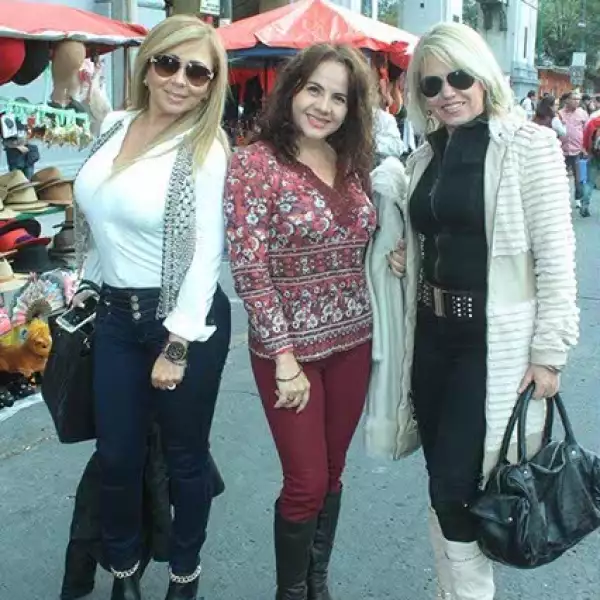 Verónica De La Lama,Miriam Torres y Claudia Muñoz