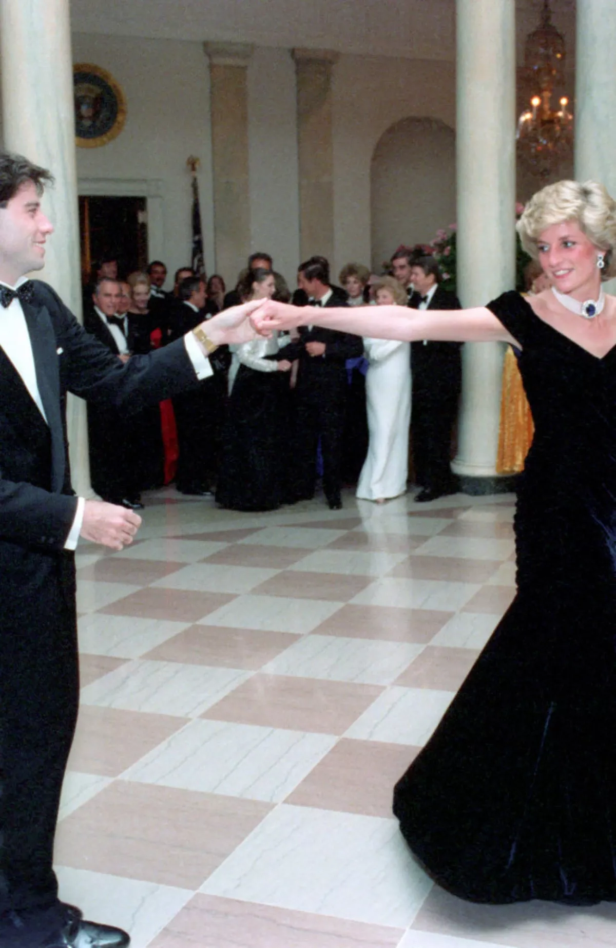 John Travolta  y la princesa Diana