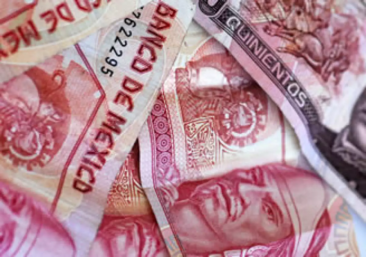 El peso cerró operaciones este jueves al alza frente al dólar. (Archivo)