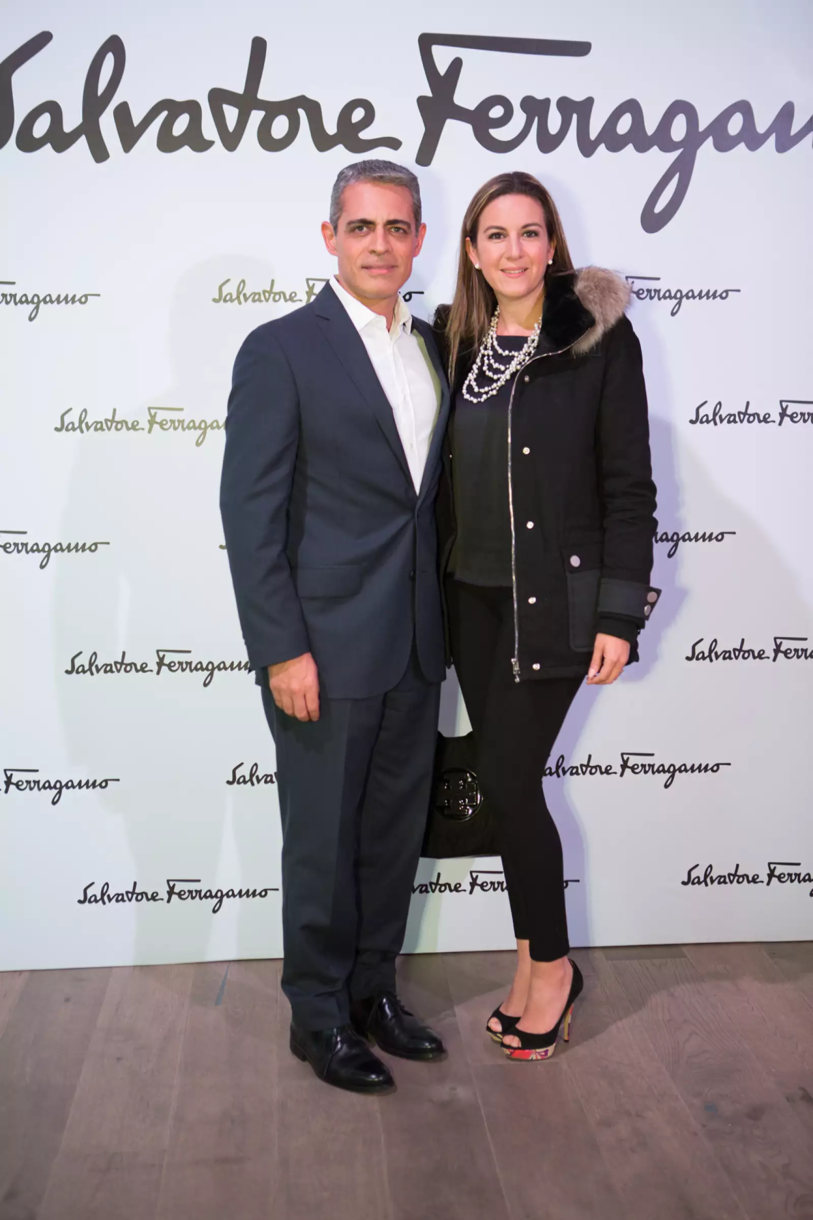 Presentación de la nueva colección de zapatos Ferragamo