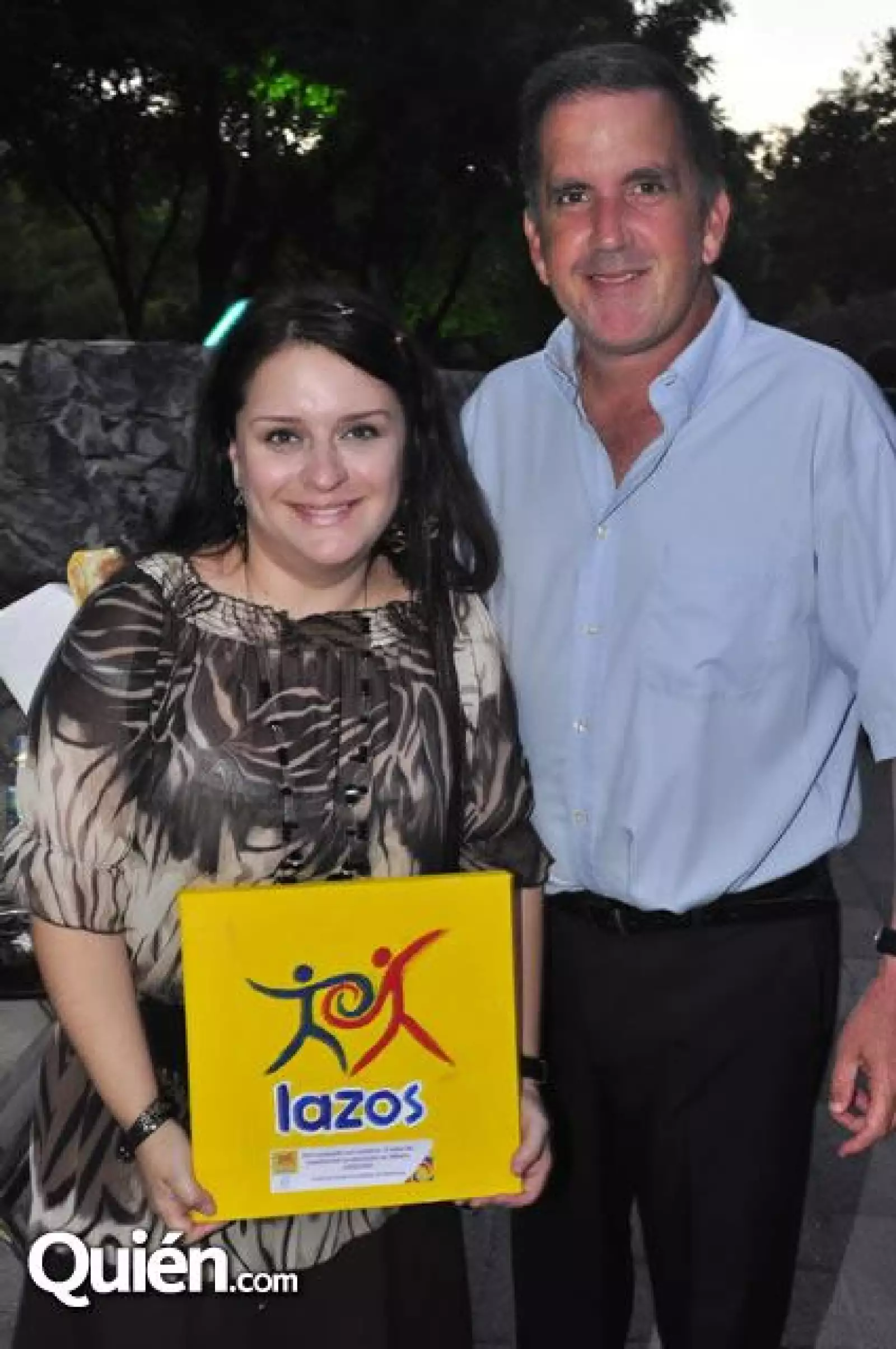 Cecilia Huerta de López Barro y Esteban López Barro ( American School Foundation of Monterrey )