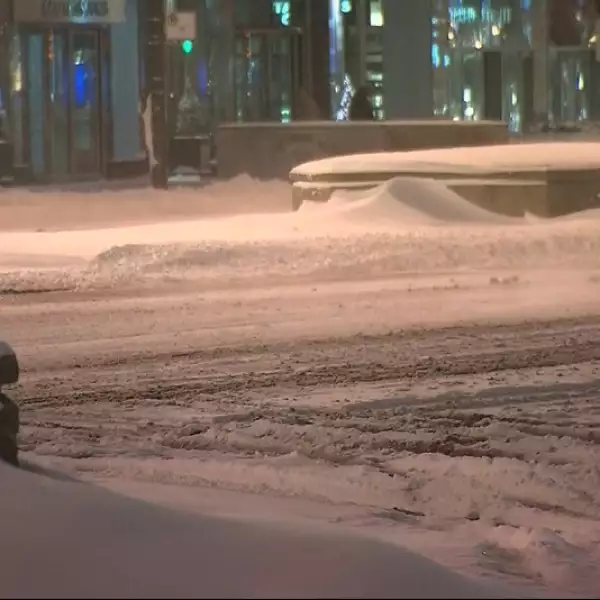 tormenta de nieve en chicago