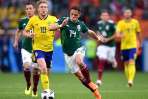 Chicharito mano Suecia