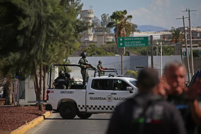 Riña en Puente Grande