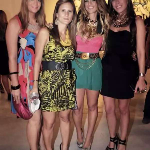 Bárbara Lobeira de Rodríguez,Sofía Garza,Gretel Joffroy y Roberta Lobeira
