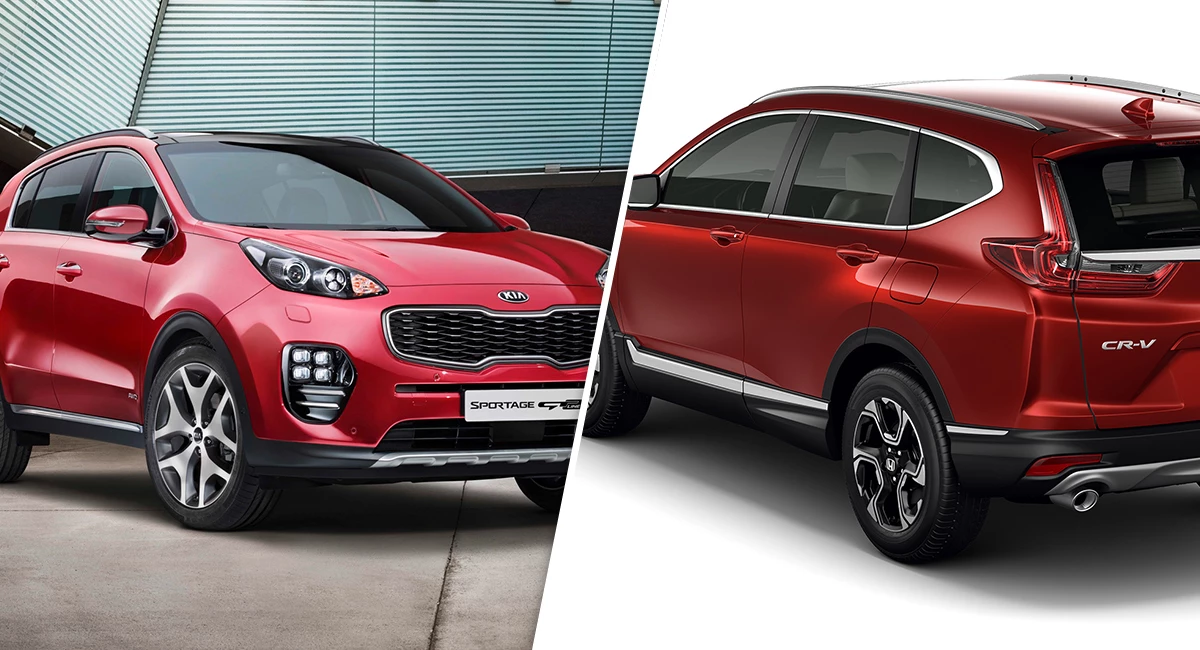KIA Sportage y Honda CRV