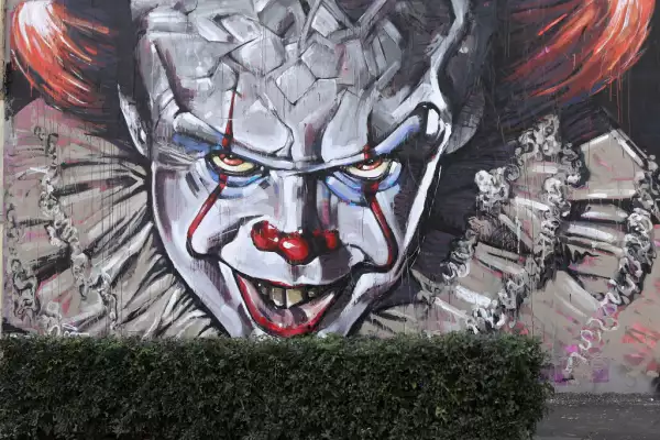 Pennywise the Clown Mural