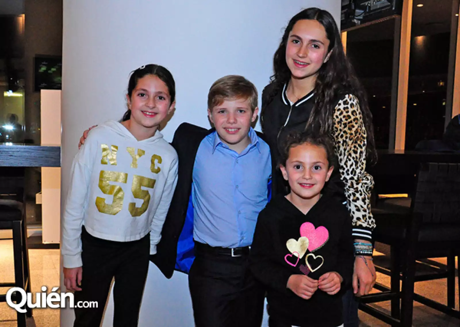 Valeria Salem,Jakob Salvati,Michelle Salem y Daniela Salem