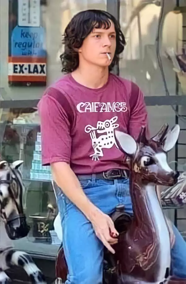 El meme de Tom Holland con la camiseta de Caifanes
