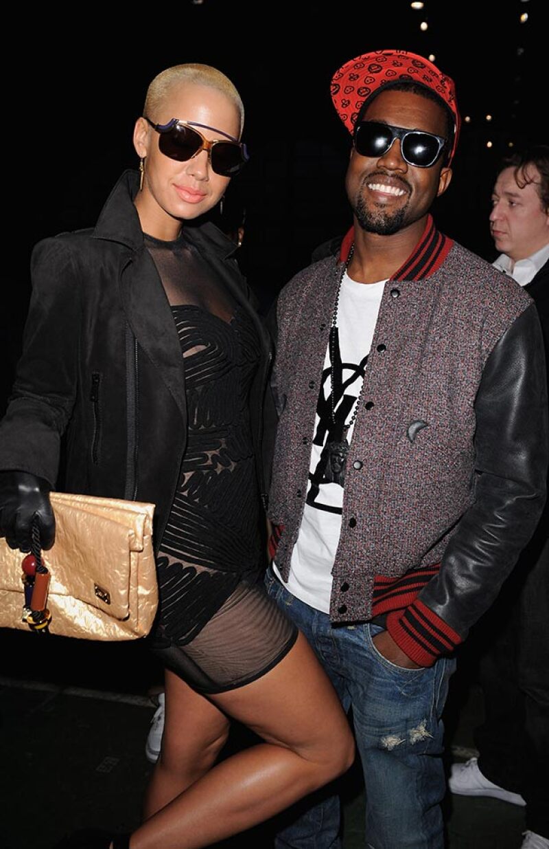 Amber y Kanye mantuvieron un noviazgo de 2008 a 2010.