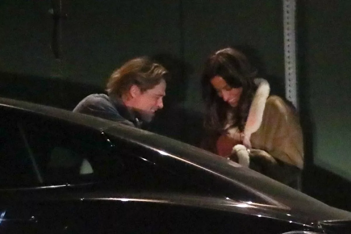 Brad Pitt e Inés de Ramon