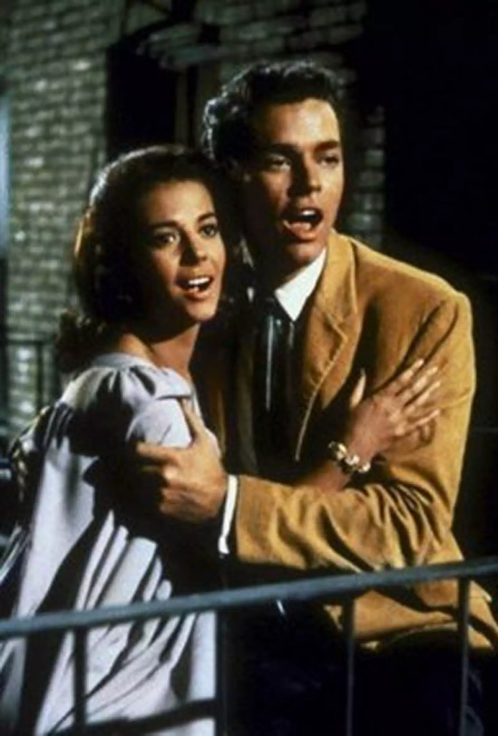 Natalie Wood y Richard Beymer en West Side Story